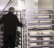 Santaros klinikų maisto tiekimo akimirka