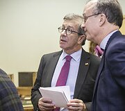 Parodos atidarymo akimirka