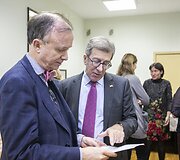 Parodos atidarymo akimirka