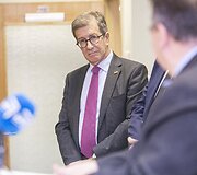 Parodos atidarymo akimirka