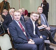 Tarybos posėdžio akimirka