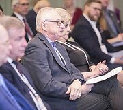 Tarybos posėdžio akimirka
