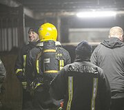Avižienių seniūnijoje užsiliepsnojo žirgynas