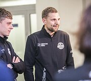 Aisvydas Paliukėnas ir Edvinas Ju&scaron;kauskas