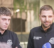 Aisvydas Paliukėnas ir Edvinas Ju&scaron;kauskas