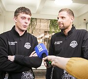 Aisvydas Paliukėnas ir Edvinas Ju&scaron;kauskas
