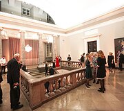 &Scaron;v. Kristoforo statulėlės įteikimo akimirka