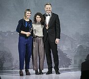 Lina Lapelytė, Rugilė Barzdžiukaitė ir Remigijus &Scaron;ima&scaron;ius