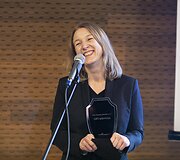 Apdovanojimų akimirka