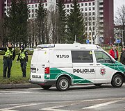Sraigtasparnio nusileidimo akimirka