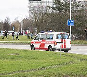 Sraigtasparnio nusileidimo akimirka