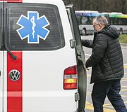 Sraigtasparnio nusileidimo akimirka