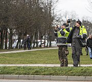 Sraigtasparnio nusileidimo akimirka