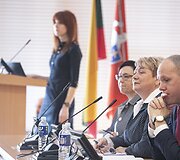 Posėdžio akimirka