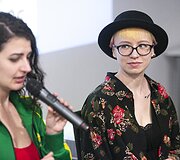 Miglė Anu&scaron;auskaitė ir Elena Gasiulytė