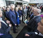 Ką savo malonumui skaito Prezidentas? Valstybės vadovą Gitaną Nausėdą kalbina žurnalistas Ridas Jasiulionis