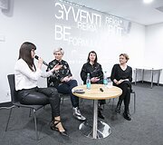 Pokalbis &bdquo;Ko jos dar nori? Moterų profesinė padėtis menų srityse&ldquo;