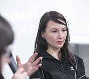 Lina Kaminskaitė-Jančorienė. Pokalbis &bdquo;Ko jos dar nori? Moterų profesinė padėtis menų srityse&ldquo;