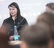Lina Kaminskaitė-Jančorienė. Pokalbis &bdquo;Ko jos dar nori? Moterų profesinė padėtis menų srityse&ldquo;