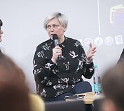 Laima Kreivytė. Pokalbis &bdquo;Ko jos dar nori? Moterų profesinė padėtis menų srityse&ldquo;