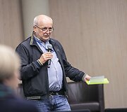 Pokalbis &bdquo;W.G.Sebaldo knyga &bdquo;Austerlicas":vertimo ir adaptacijos Jaunimo teatrui i&scaron;&scaron;ūkiai&ldquo;