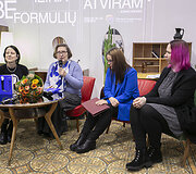 Jurgos Ivanauskaitės premijos iteikimas