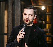 Knygos pristatymo akimirka