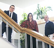 Spaudos konferencija akimirka