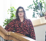 Spaudos konferencija akimirka