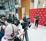 Konferencijos akimirka