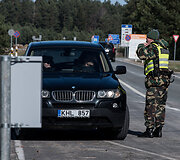 Pasienio postas kelyje Liepoja&ndash;Klaipėda 