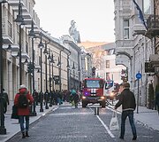 Patalpų vir&scaron; &bdquo;La Birra&ldquo; užeigos gaisras Vilniuje