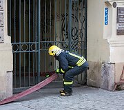Patalpų vir&scaron; &bdquo;La Birra&ldquo; užeigos gaisras Vilniuje