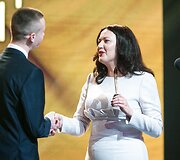 &bdquo;Lietuvos garbė 2020&ldquo; apdovanojimų akimirka