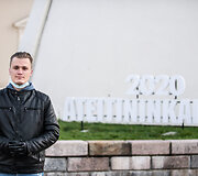 Vilniuje &ndash; protestas prie&scaron; veido kaukes