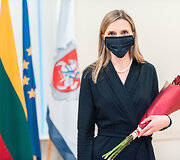 Vidaus reikalų ministrės A. Bilotaitės pristatymas