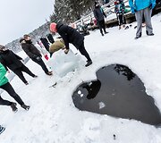 &Scaron;vento Valentino diena palydėta maudynėmis