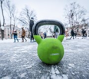 Vinco Kudirkos aik&scaron;tėje sportininkai surengė bendrą treniruotę