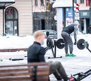 Vinco Kudirkos aik&scaron;tėje sportininkai surengė bendrą treniruotę