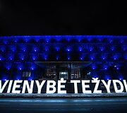 Sostinė pasipuo&scaron;ė Lietuvos valstybės atkūrimo dienos proga