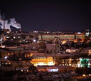 Sostinė pasipuo&scaron;ė Lietuvos valstybės atkūrimo dienos proga
