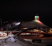 Sostinė pasipuo&scaron;ė Lietuvos valstybės atkūrimo dienos proga