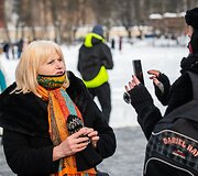 &bdquo;Mes nesame laisva valstybė. I&scaron; Maskvos mums vežė Stalino saulę, o vėliau i&scaron; Briuselio atvežė neokomunizmo saulę&ldquo;, &ndash; žurnalistams tvirtino garsioji mokytoja.