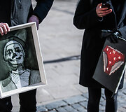 Protestas &bdquo;Einanti paroda&ldquo;