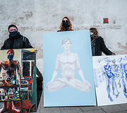 Protestas &bdquo;Einanti paroda&ldquo;