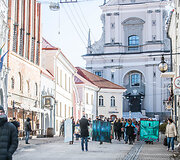 Protestas &bdquo;Einanti paroda&ldquo;