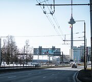 Ant televizijos bok&scaron;to pakelta trispalvė