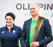 Prezidentas Gitanas Nausėda įžiebė simbolinę olimpinę ugnį