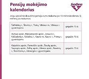 Pensijos gegužę