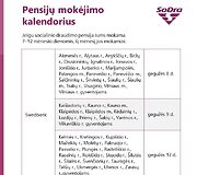 Pensijos gegužę